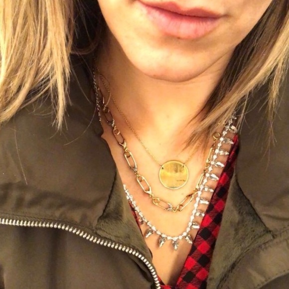 :: Stella & Dot Safety Pin Necklace - Picture 10 of 15